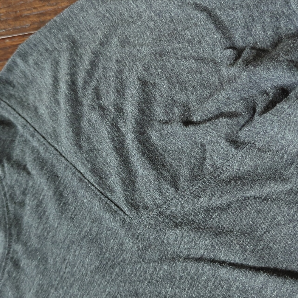 LLUNYA I Gray Grey Relaxed Good in Bed Crew Neck Long Sleeve Lounge Shirt, M - Picture 9 of 16
